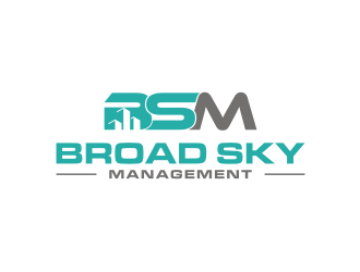 Broad Sky Management logo design by asyqh