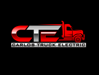 Carlos Truck Electric logo design by bosbejo