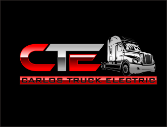 Carlos Truck Electric logo design by bosbejo