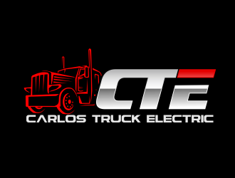 Carlos Truck Electric logo design by bosbejo