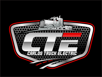 Carlos Truck Electric logo design by bosbejo