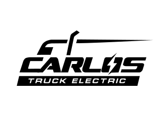 Carlos Truck Electric logo design by Rossee