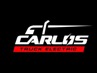 Carlos Truck Electric logo design by Rossee