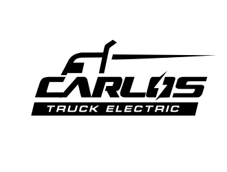 Carlos Truck Electric logo design by Rossee