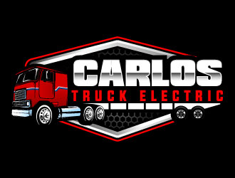 Carlos Truck Electric logo design by daywalker