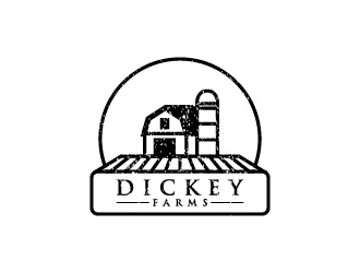 Dickey Farms logo design by jafar