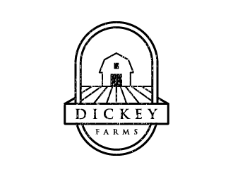 Dickey Farms logo design by jafar