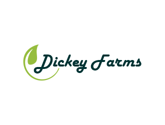 Dickey Farms logo design by Gwerth