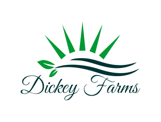 Dickey Farms logo design by Gwerth