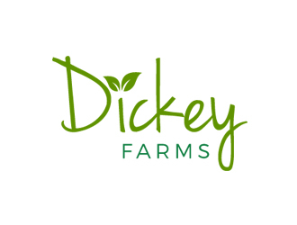 Dickey Farms logo design by gilkkj