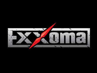 Exxoma logo design by Sandip