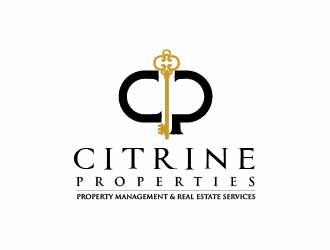 Citrine Properties logo design by usef44