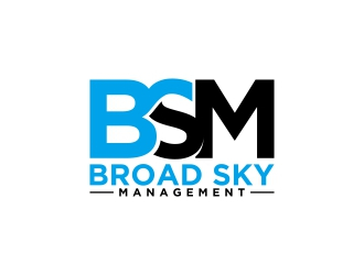 Broad Sky Management logo design by josephira