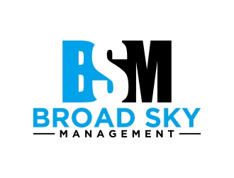 Broad Sky Management logo design by josephira