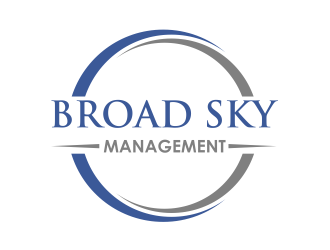 Broad Sky Management logo design by serprimero