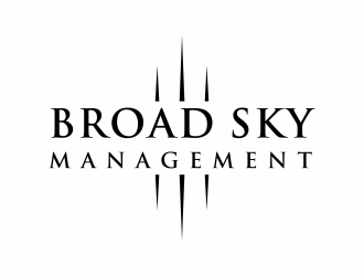 Broad Sky Management logo design by menanagan