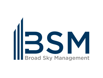 Broad Sky Management logo design by luckyprasetyo