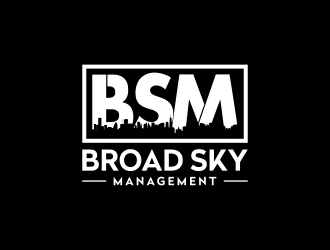 Broad Sky Management logo design by RIANW