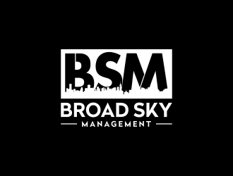 Broad Sky Management logo design by RIANW