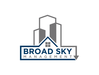 Broad Sky Management logo design by luckyprasetyo