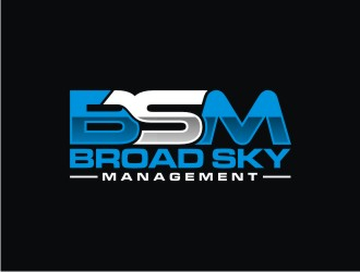 Broad Sky Management logo design by josephira