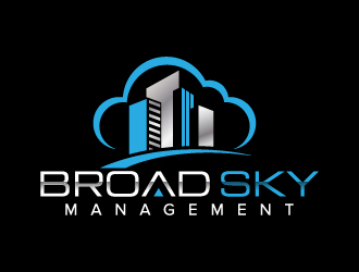 Broad Sky Management logo design by jaize