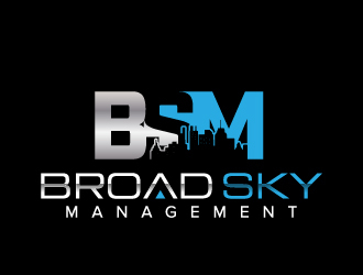 Broad Sky Management logo design by jaize