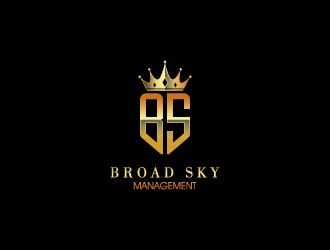 Broad Sky Management logo design by torresace