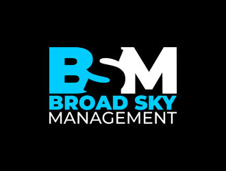 Broad Sky Management logo design by ekitessar