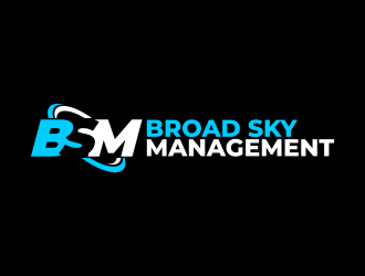 Broad Sky Management logo design by ekitessar