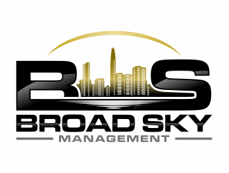 Broad Sky Management logo design by mutafailan