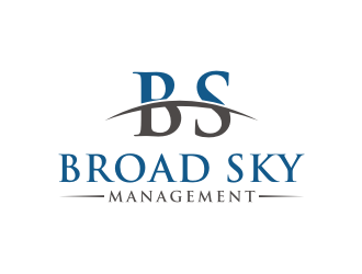 Broad Sky Management logo design by asyqh