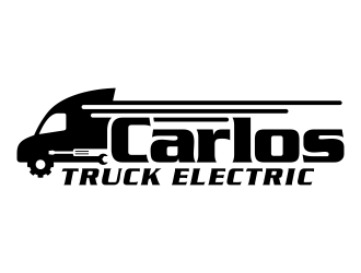 Carlos Truck Electric logo design by FriZign