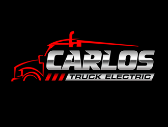 Carlos Truck Electric logo design by kunejo