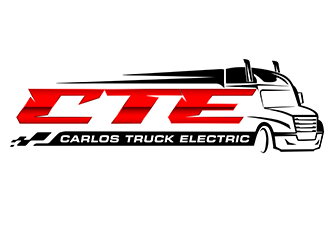 Carlos Truck Electric logo design by 3Dlogos