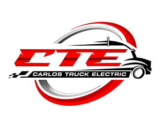 Carlos Truck Electric logo design by 3Dlogos