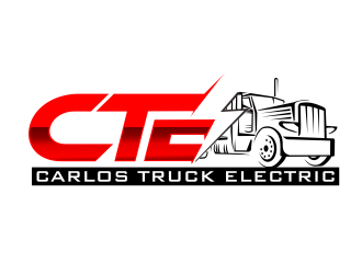 Carlos Truck Electric logo design by bosbejo