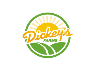 Dickey Farms logo design by veter