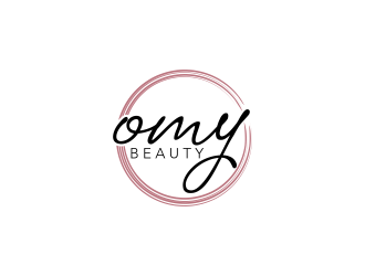 omy beauty logo design by pakNton