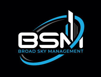 Broad Sky Management logo design by sanworks