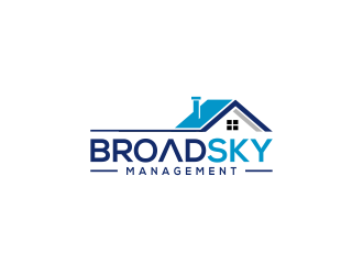 Broad Sky Management logo design by pakderisher