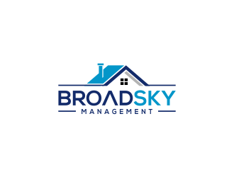 Broad Sky Management logo design by pakderisher