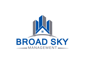 Broad Sky Management logo design by Rexi_777