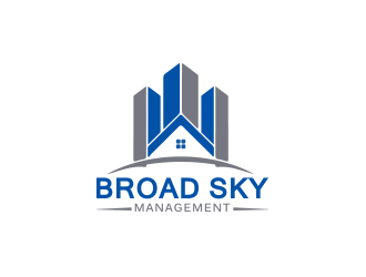 Broad Sky Management logo design by Rexi_777