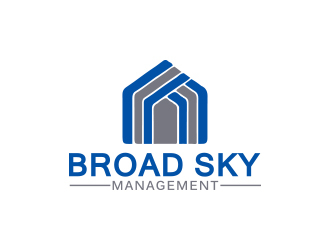 Broad Sky Management logo design by Rexi_777