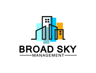 Broad Sky Management logo design by Rexi_777