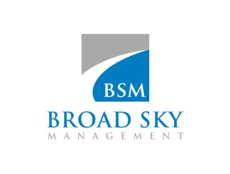 Broad Sky Management logo design by sabyan