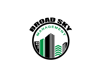 Broad Sky Management logo design by Rexi_777