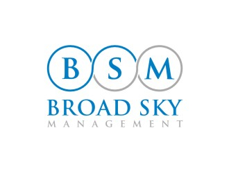 Broad Sky Management logo design by sabyan