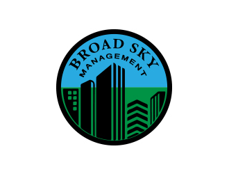 Broad Sky Management logo design by Rexi_777